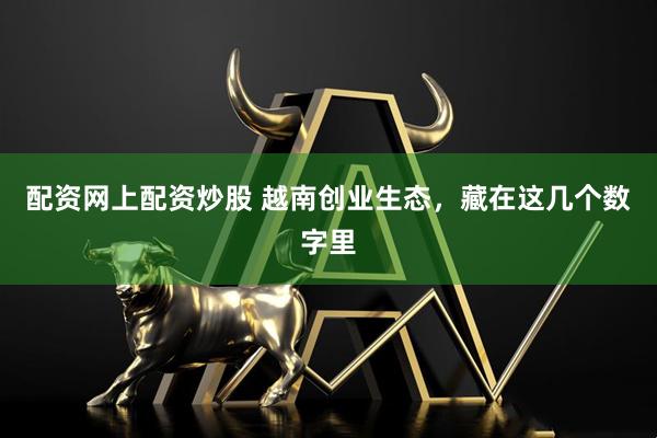 配资网上配资炒股 越南创业生态，藏在这几个数字里